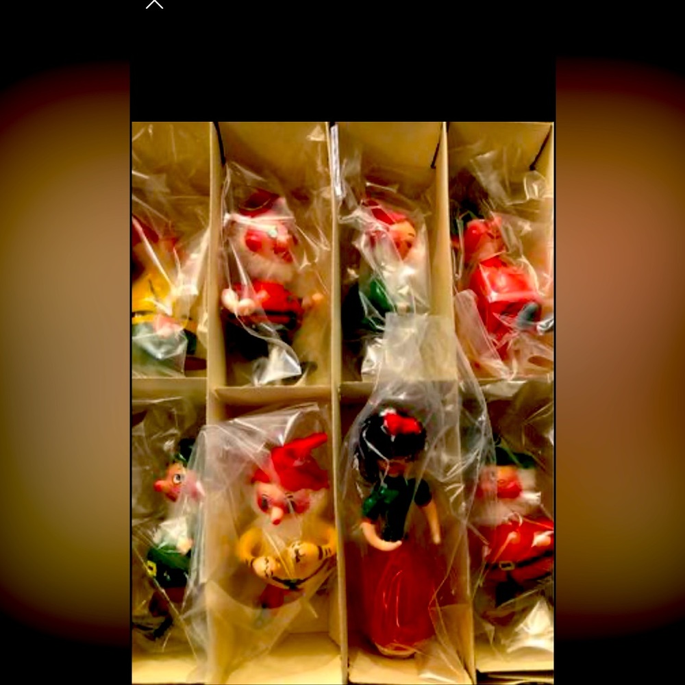 1940 era original Italian hand blown vintage Christmas decorations